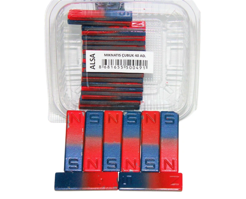 Çubuk mıknatıs / 50li Paket