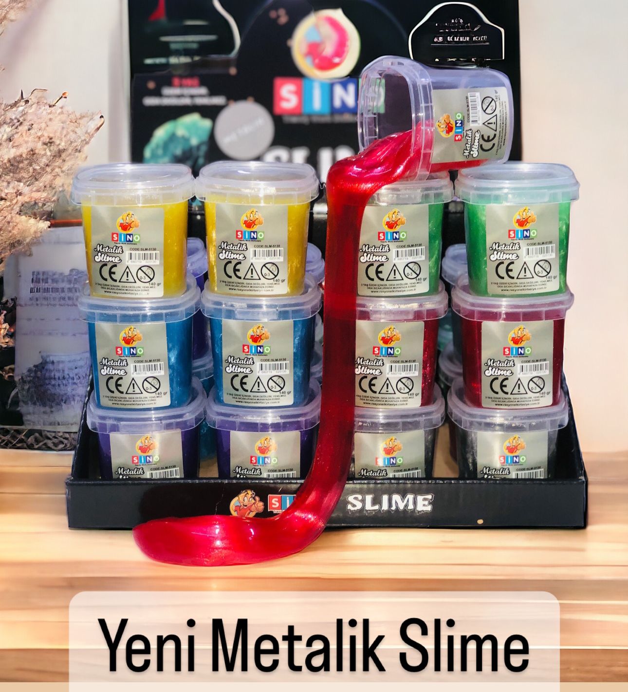 METALİK SLİME ( 24LÜ STANT )
