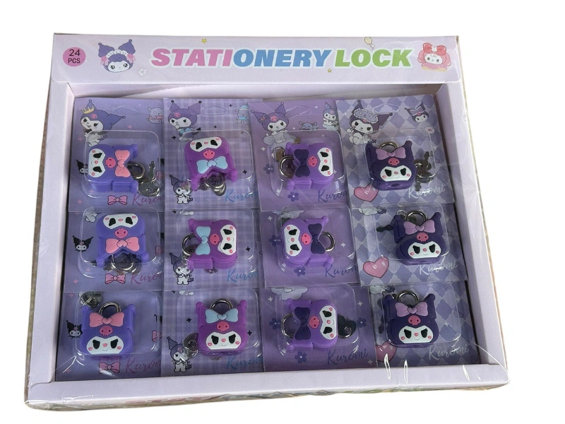 Adet: 25 ₺ / Kuromi Dolap Kilidi / 24lü Paket