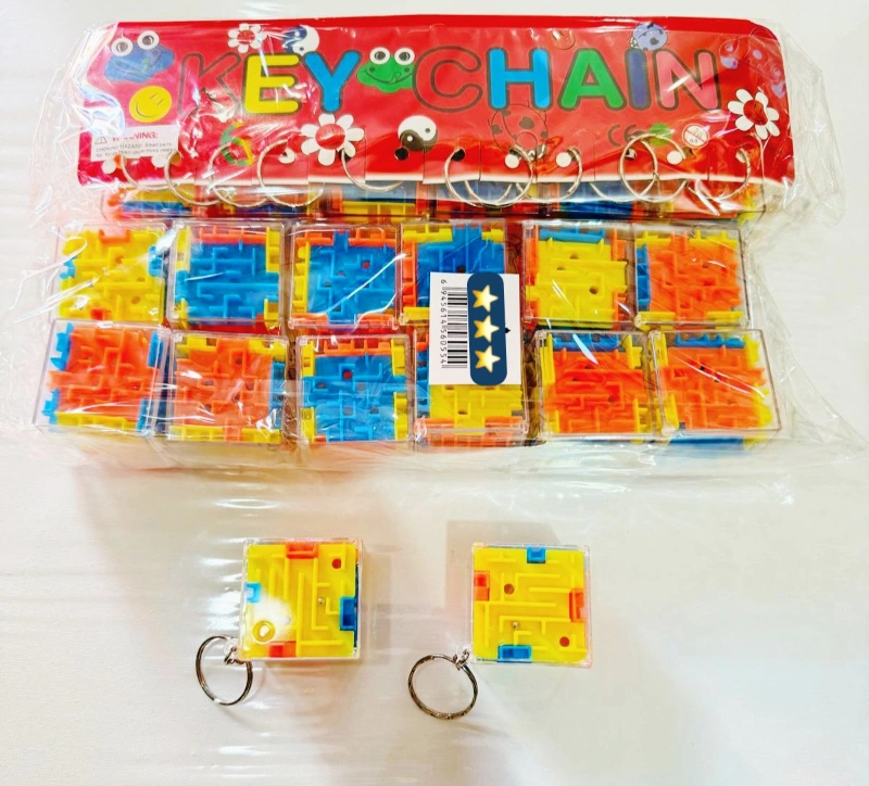 Büyük Labirent Model Anahtarlık / 12li Paket
