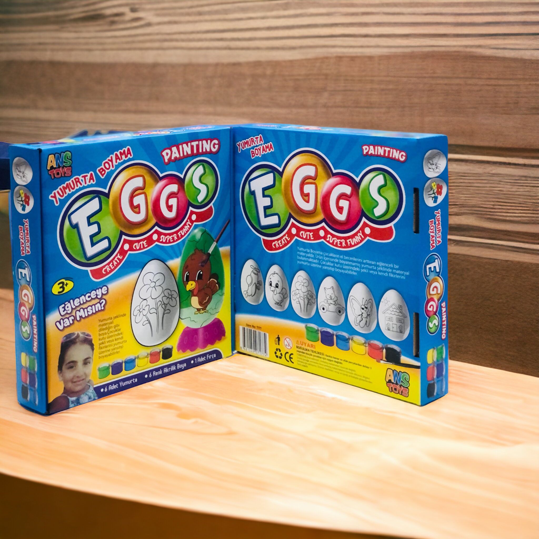 ANSTOYS YUMURTA BOYAMA EGGS PAİNTİNG