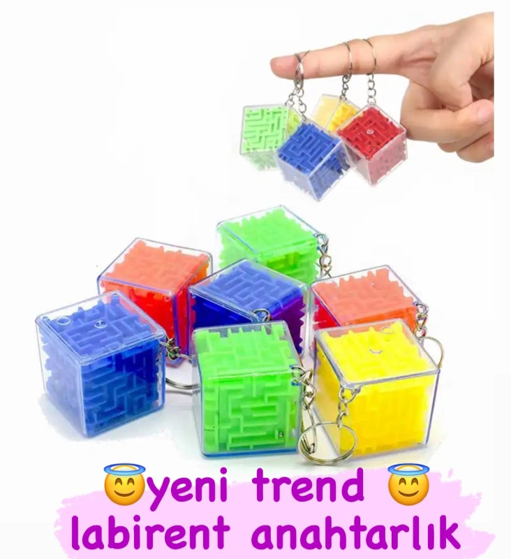 Labirent Trend Anahtarlık / 24lü Paket
