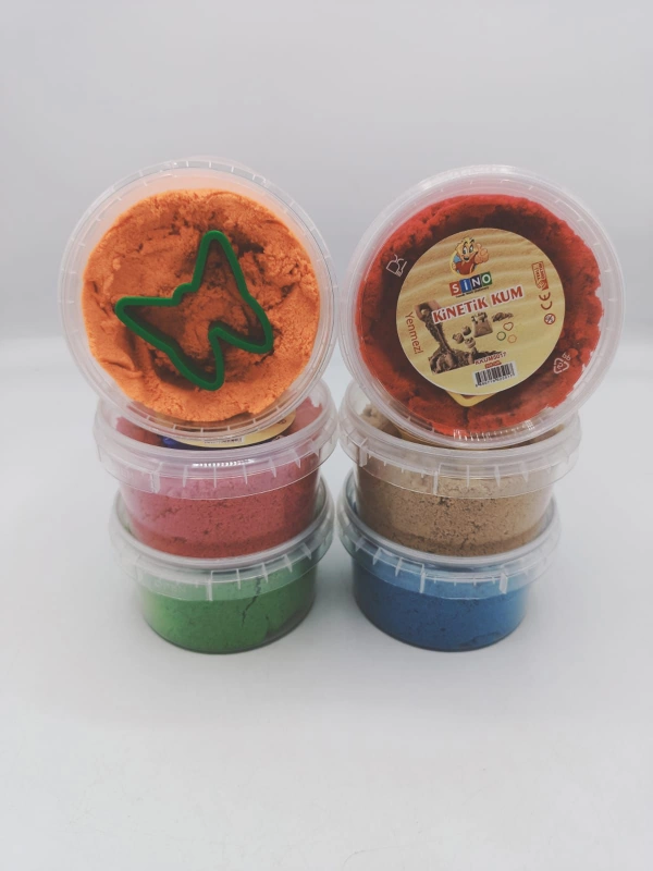 YUVARLAK KUTU KİNETİK KUM (24LÜ STANT)