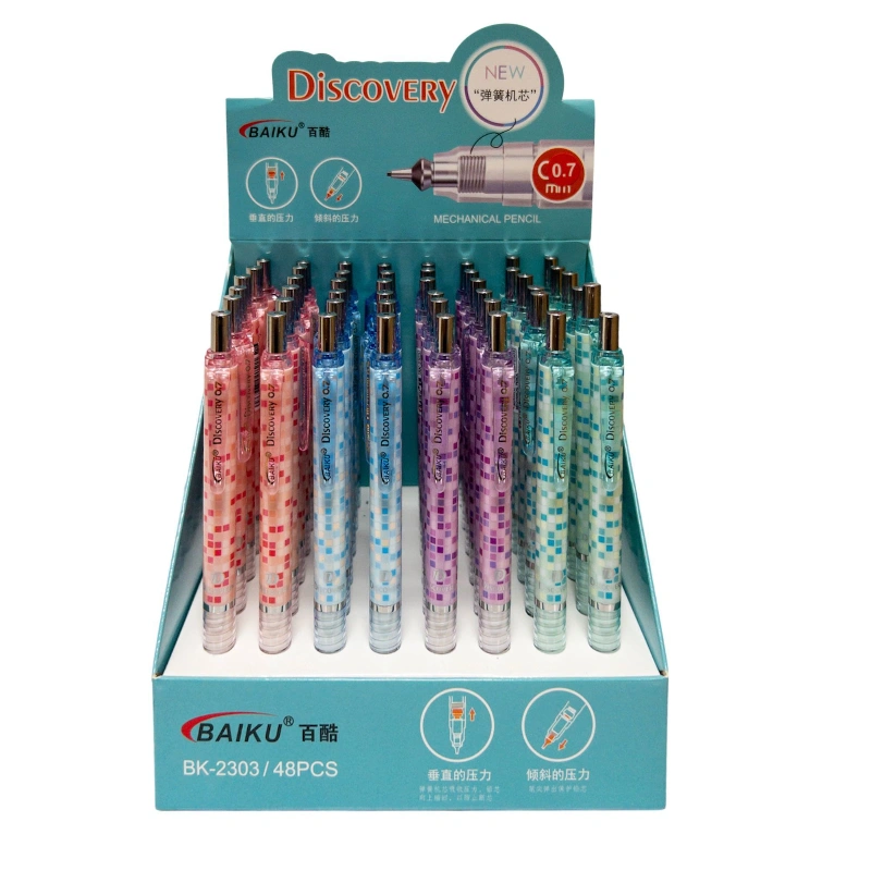 2303 Desenli Gövde Discovery Versatil Kalem / 36lı Stant