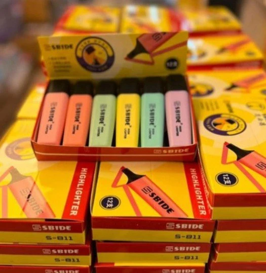 SBİDE BOSS KALİTELİ FOSFORLU KALEM ( 12Lİ PAKET)