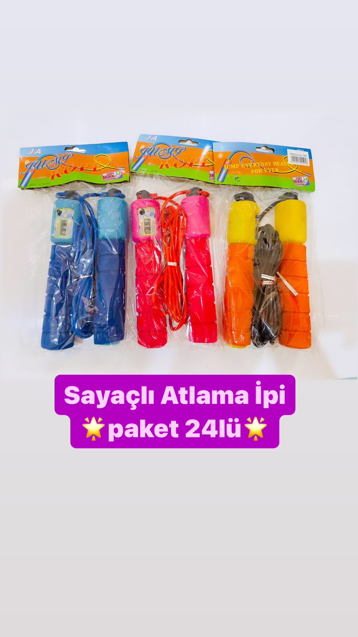 Sayaçlı Atlama İpi