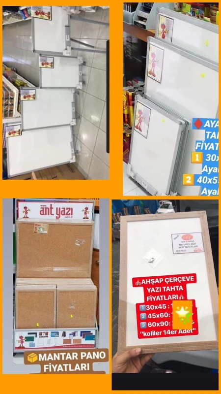 Mantar Pano / Ayaklı Yazı Tahtası