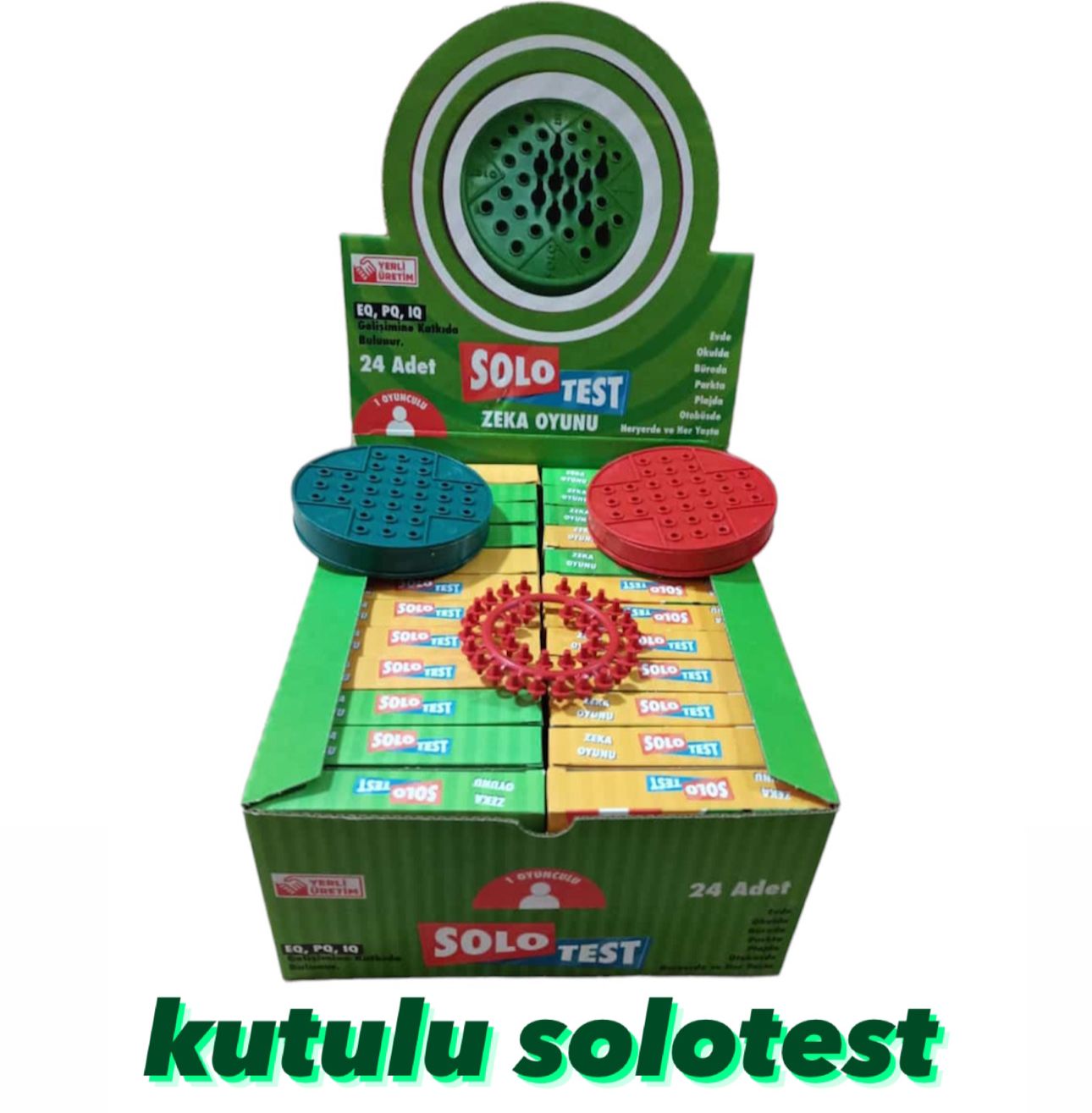 SOLOTEST OYUNU KUTULU / 24LÜ STANT