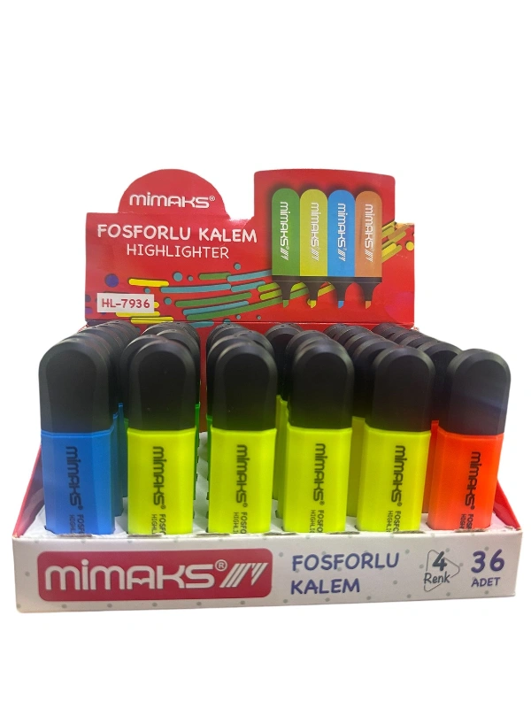 Mimaks Lüks Ofis Versatil Kalem / 36lı Stant