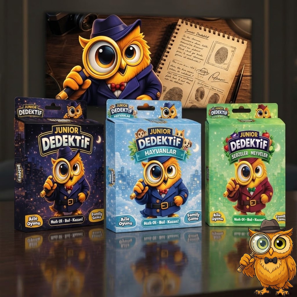 Dedektif Uno Oyunu / 24lü Paket