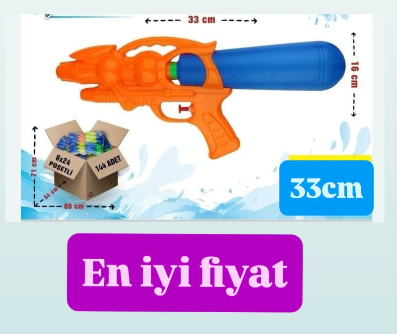 Adet: 45 ₺ / 33 CM SU TABANCASI / paket 6LI