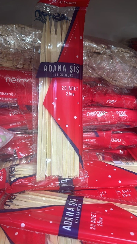 Ahşap Kalın Adana Şiş