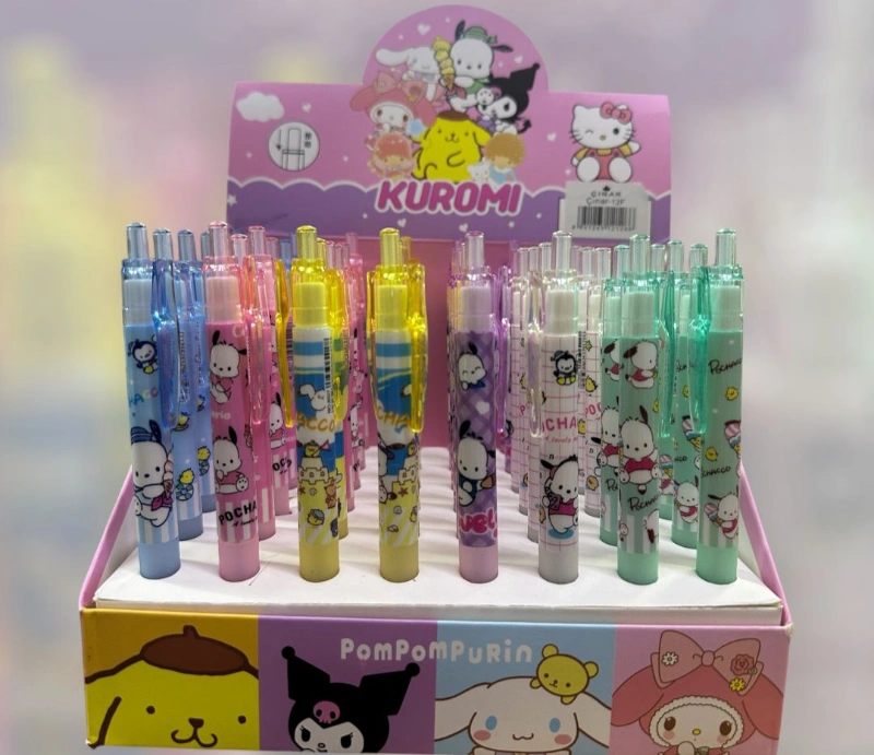 Kuromi Lüks Versatil Kalem / 48li Stant / 12 F