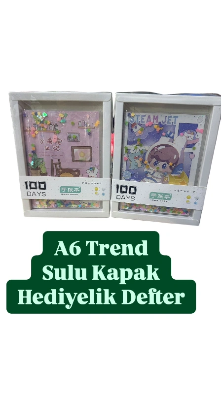 A6 İthal Sulu Kapak Trend Hatıra Defteri