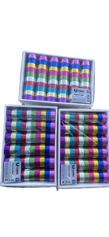 Holgramlı Bant Metalik Renkler / adet 3,5₺ / paket 60lı