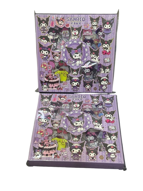 002 / Kuromi 100lü Mega Kutu Sticker