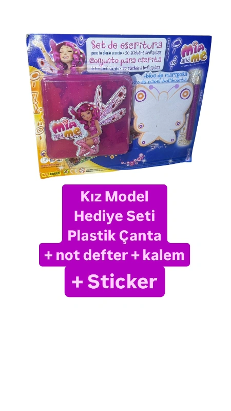 KIZ MODEL HEDİYELİK STİCKER SET / STOK SINIRLI