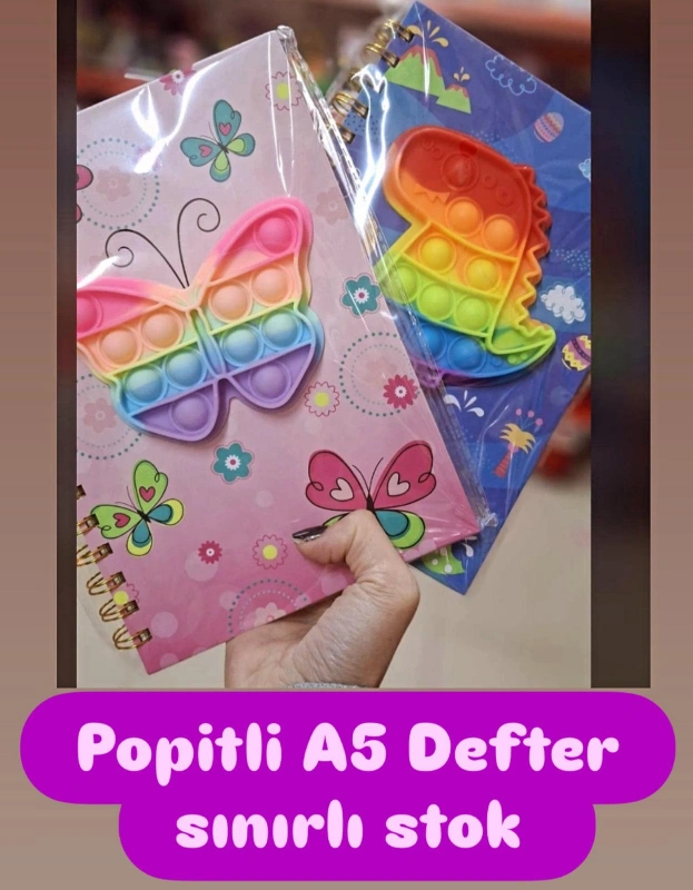 POPİTLİ DEFTER A5