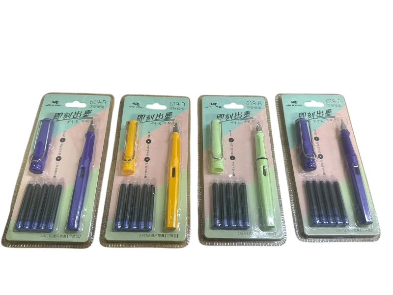 Şeffaf Ambalaj Hediyelik Dolma Kalem Seti