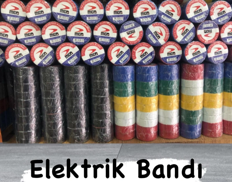 Elektrik Bandı Renkli & Siyah/ 10lu Paket