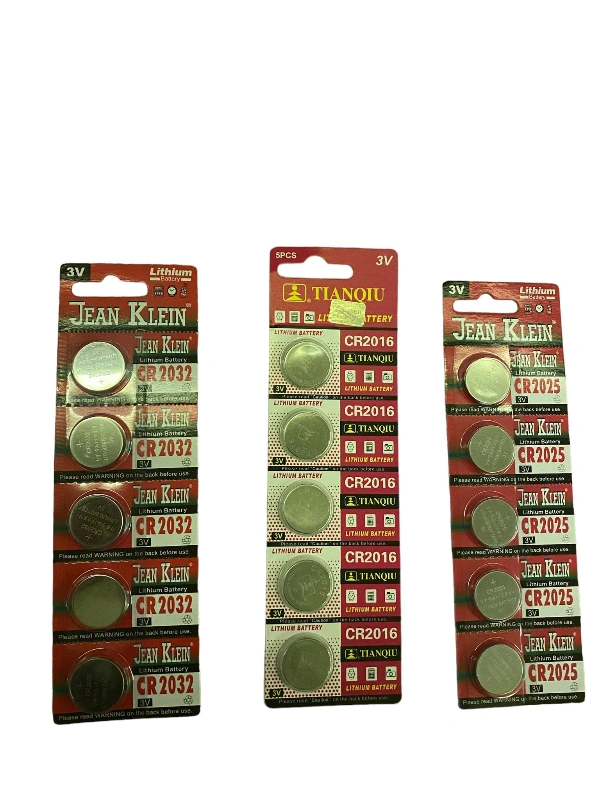 2032 / 2025 / 2016 Piller 5li Kartela