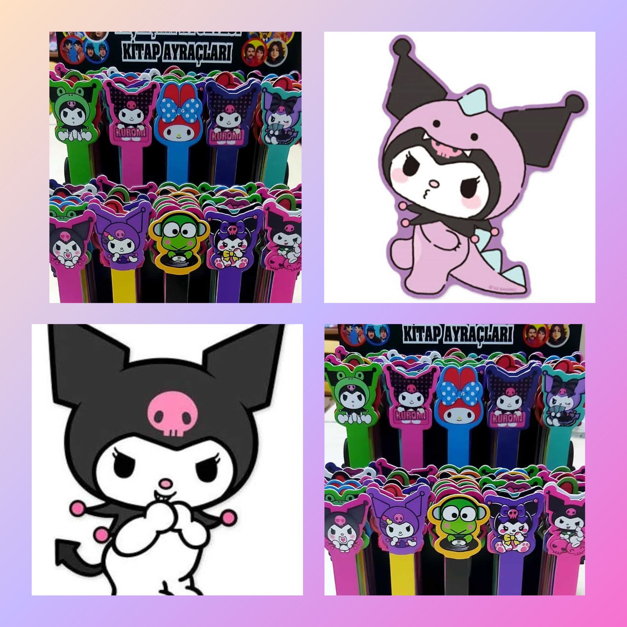 Kuromi Kitap Ayıracı (240lı Stant)