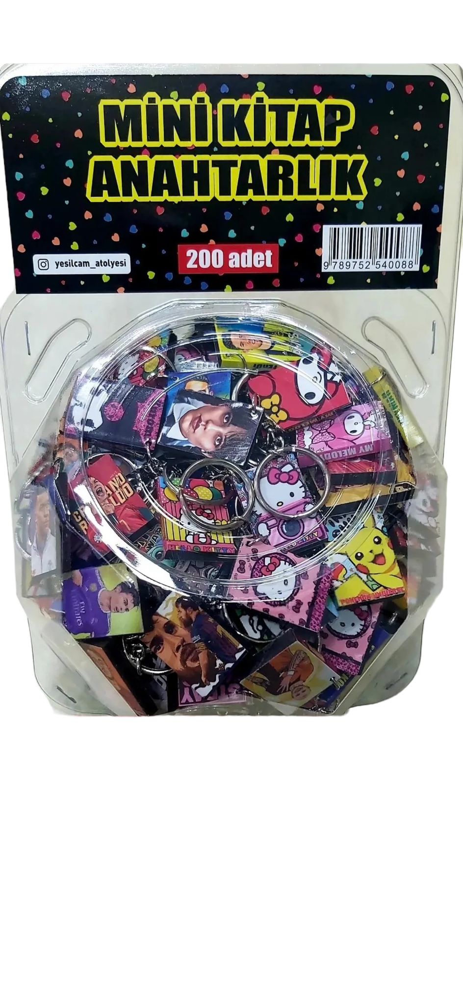 KİTAP MODEL ANAHTARLIK KASA ÖNÜ (200LÜ STANT)