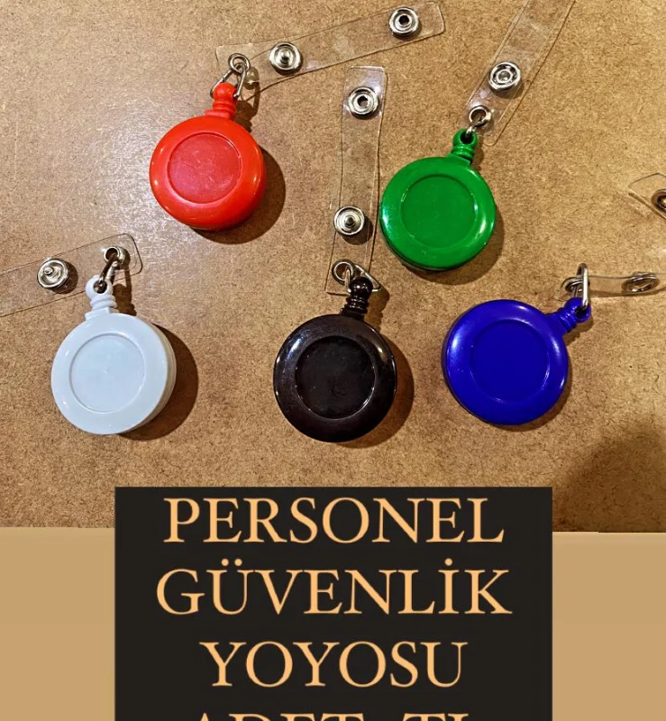 Personel Çek Bırak Yoyo / 60lı karışık paket