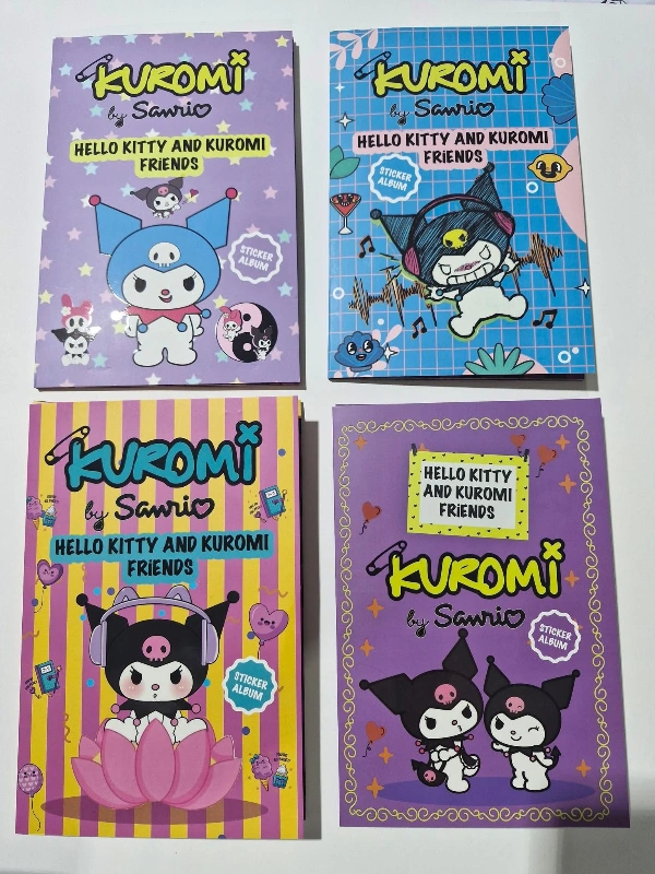 A5 Yeni Model Kuromi Sticker Albümü / 24lü Paket