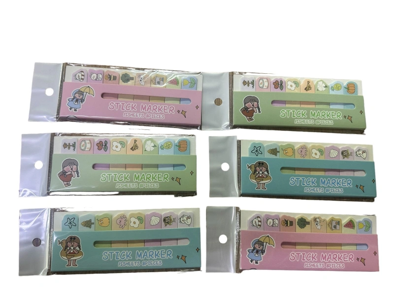 Motifli Dekoratif postit Kod: 4276 / 24lü paket