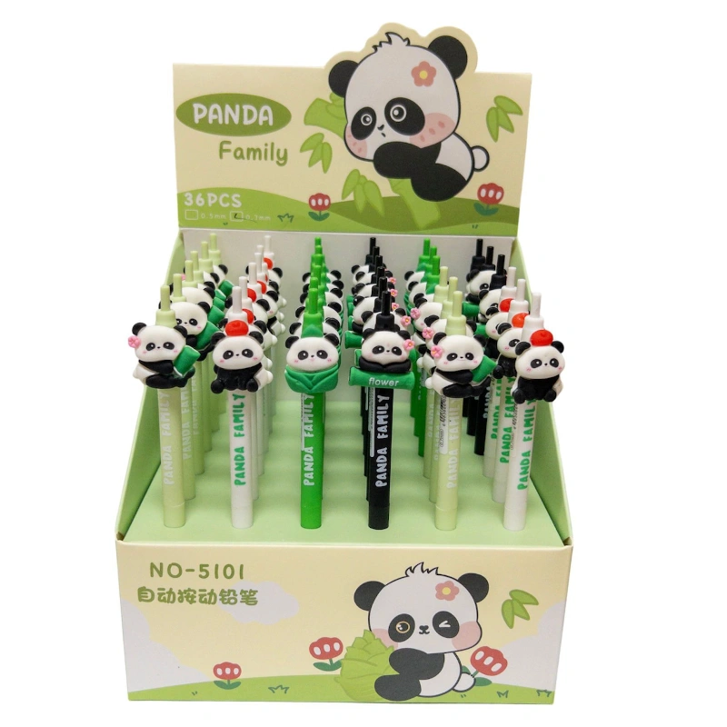 No 5101 Panda Model Lüks Versatil Kalem / 36lı Stant