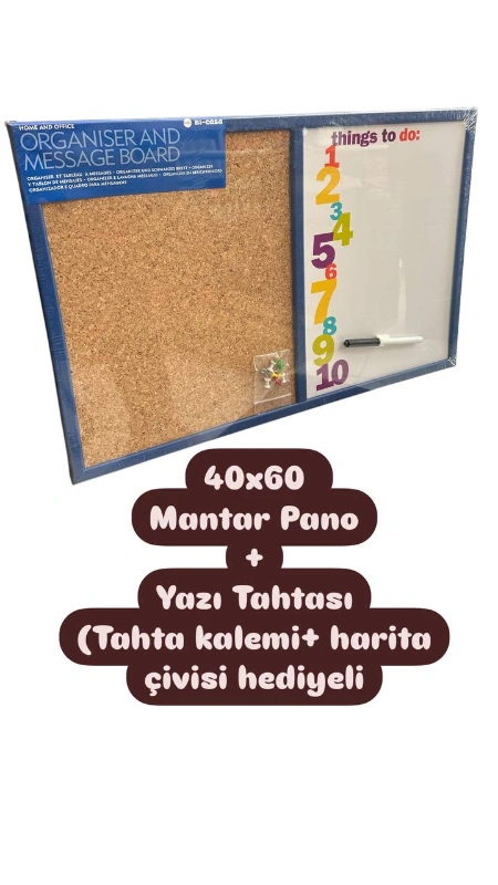 40x60 PANO + YAZI TAHTASI / Koli 16lı