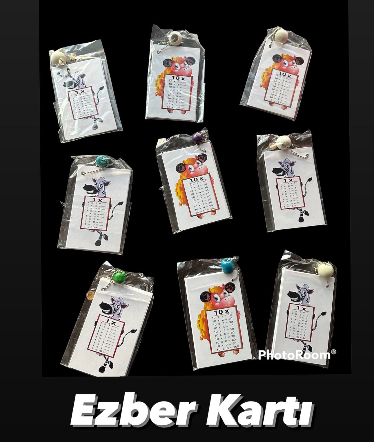 EZBER KARTI ZİNCİRLİ CEP BOY