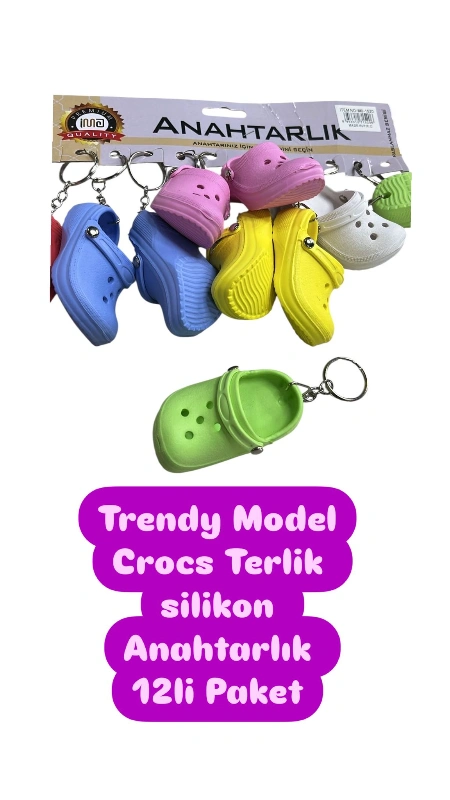 Adet: 33,5₺ / Croccs Model ANAHTARLIK /paket 12li