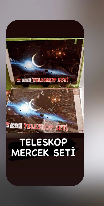 Teleskop Mercek Yapım Seti