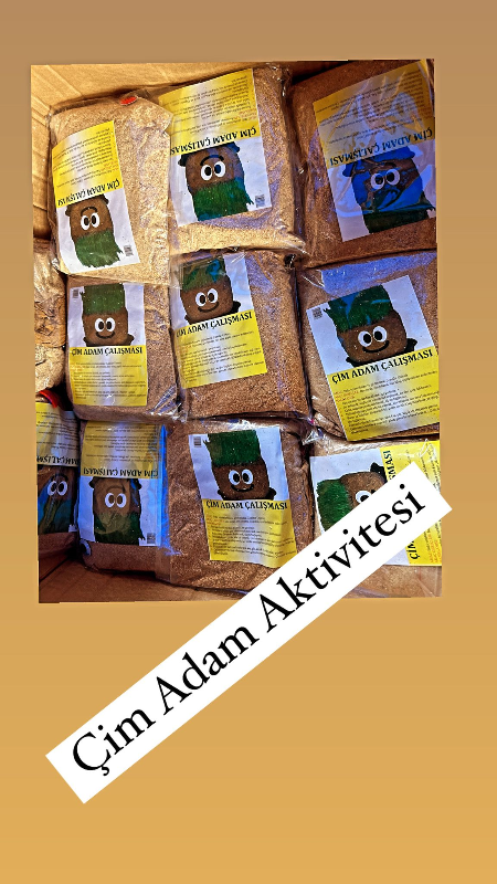 Adet: 17,50 ₺ / Çim Adam Yapım Seti / 24lü paket