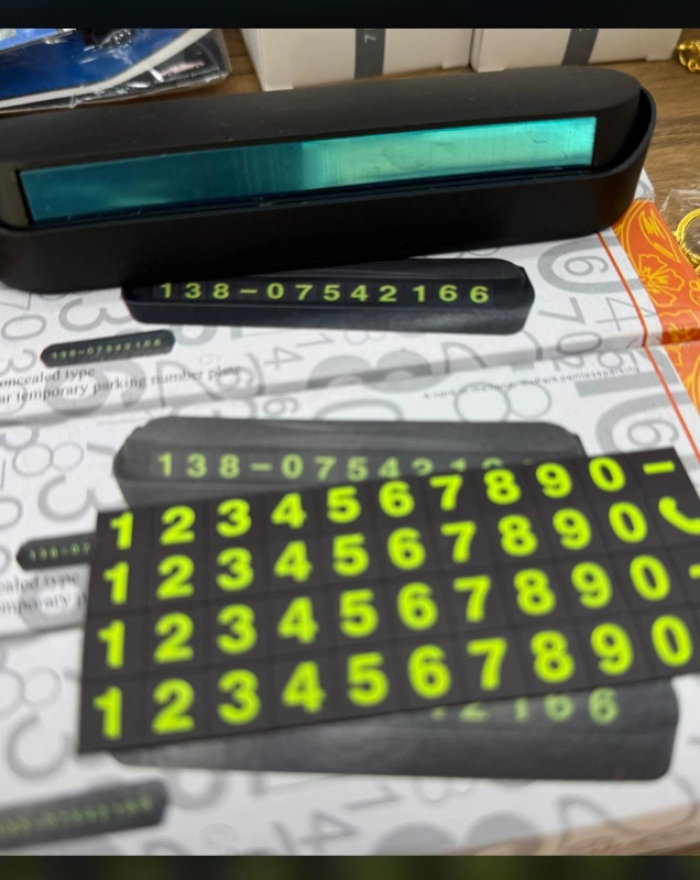 Araba Numaratörü / 48li Paket