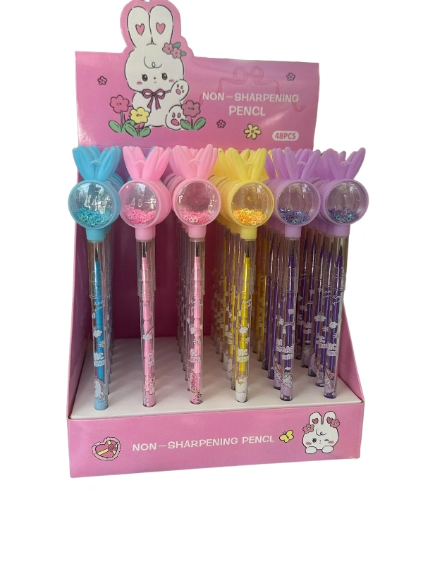 Pullu Tavşancık Lüks Yumurtlayan Kalem / 48li stant