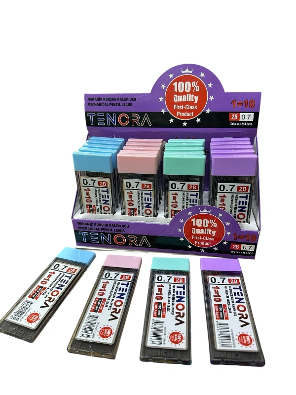 Adet: 25 ₺ / 200LÜ Uzun 0,7 Min Uç Tenora / 24lü Paket