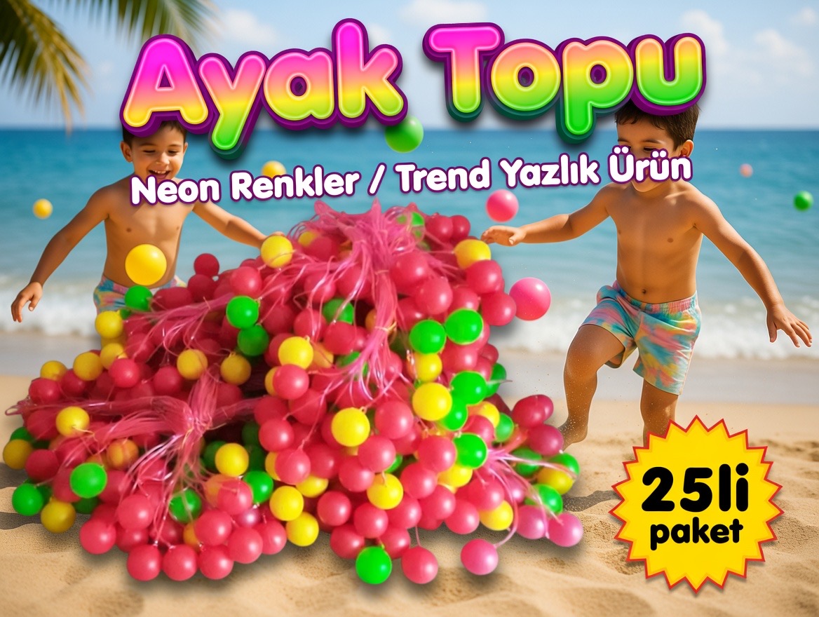 Ayak Topu Hal Hal / 25li Paket