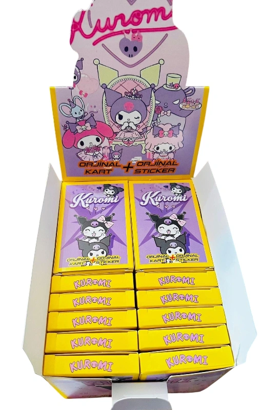 Kuromi Kutulu Oyun Kartı 24lü Stant