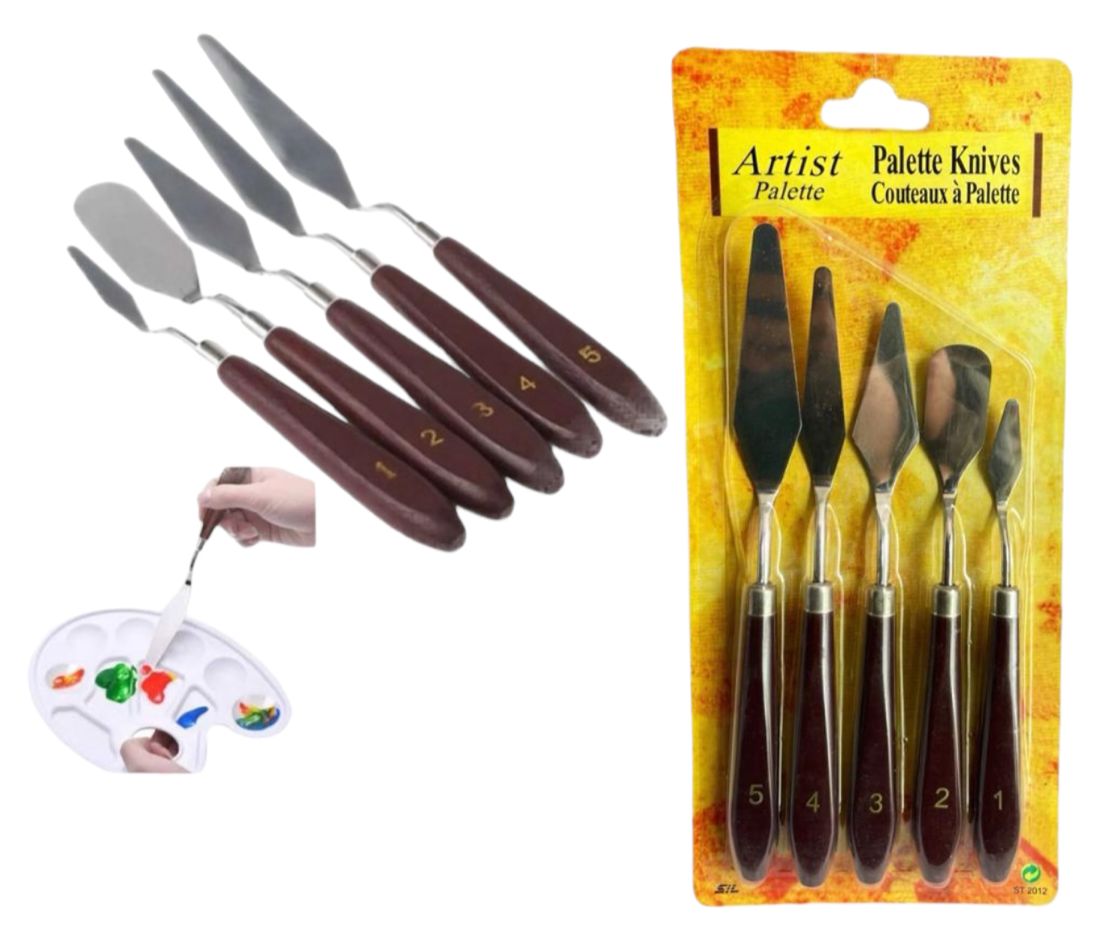 METAL SPATULA SETİ / RESİM SANATSAL