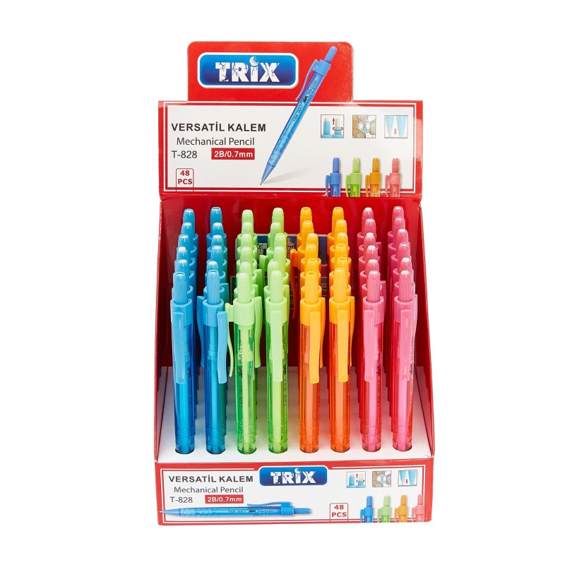 Trix Şeffaf Pastel Lüks  Versatil 48lı Stant / T- 460 - 828