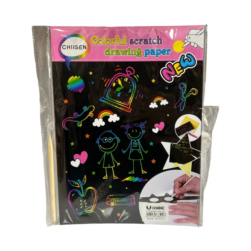 Kazıma Kağıdı Sihirli Kağıt 10lu +1 Aparat