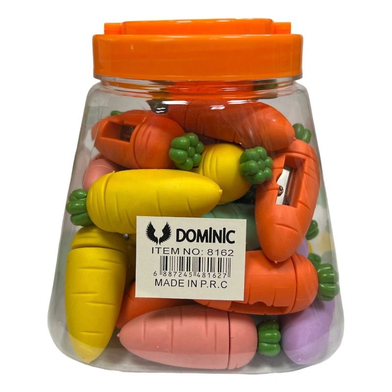 Silikon Havuç Model Lüks Kalemtraş / 30lu Paket