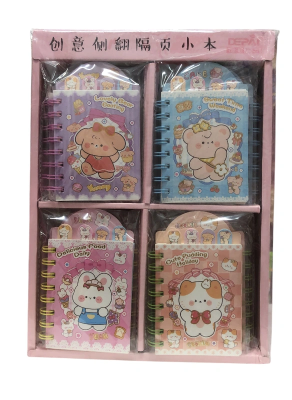 Lovely Bear Ayıraçlı Trend Not Defteri / 20li Stant