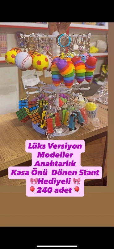 240lı LÜKS MODELLER ANAHTARLIK STANT