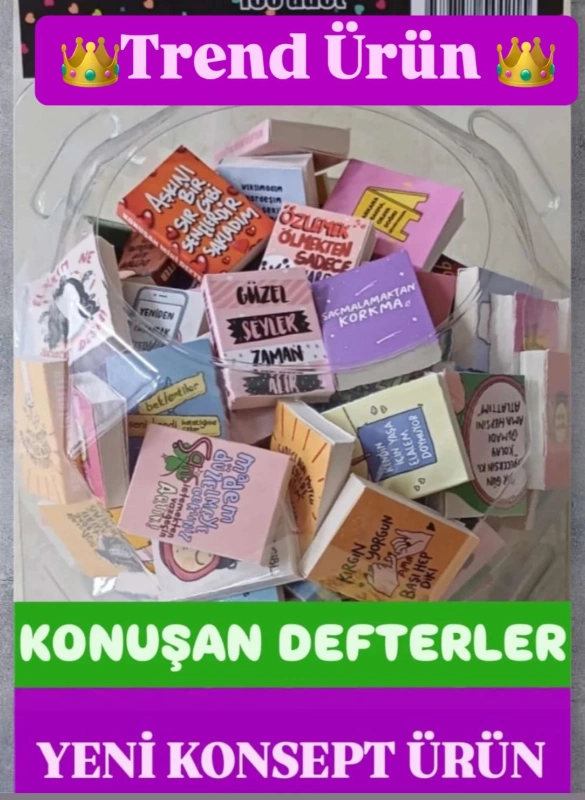 Mini Kokulu Kitap / 150li Kavanoz