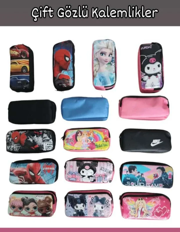 Karakterli Model Çift Göz Kalemlik