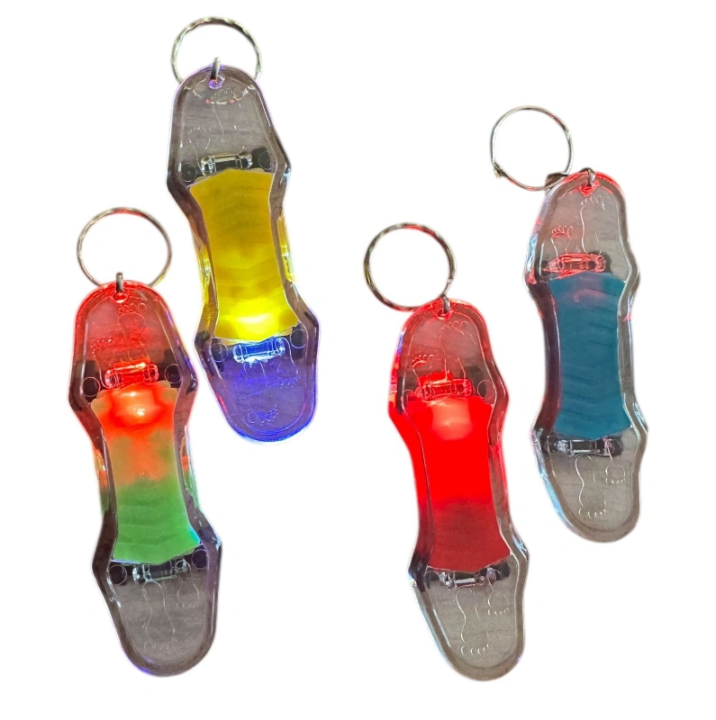 IŞIKLI KAYKAY ANAHTARLIK / 48Lİ KAVANOZ